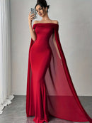 Vestido Tubinho Longo Elegante - Scarlet Muse®
