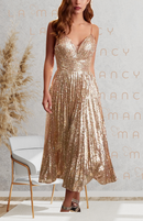 Vestido Longo em Paetê Jayne - DrèssChic