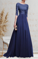 Vestido Longo Clássico Valentina d’Or  - DrèssChic