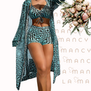 Biquíni e Saída Geometric Fresh - SoleilChic