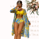 Biquíni e Saída Yellow Island - SoleilChic