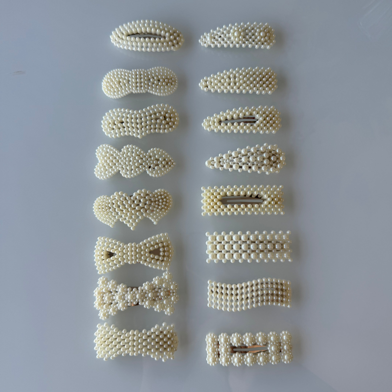 Kit 16 Presilhas de Cabelo - Pearl Brilliancy®