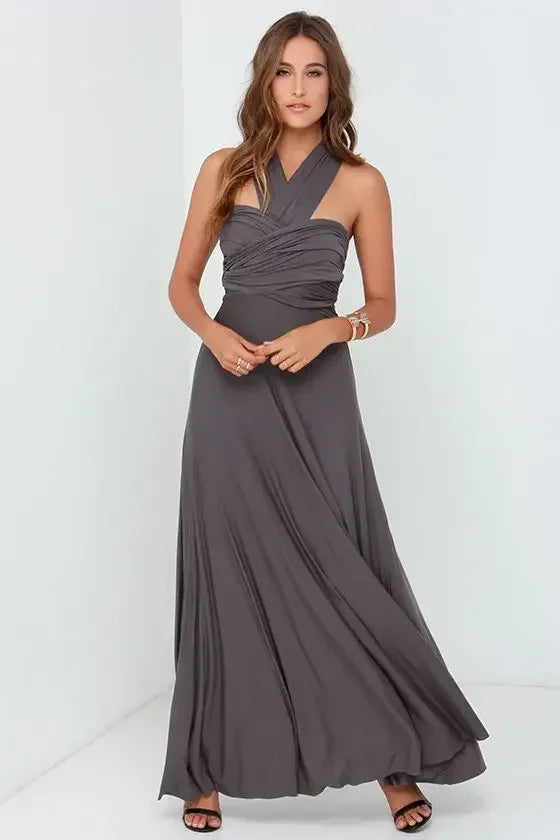 Vestido de Viscolycra Longo Versáli  - DrèssChic®