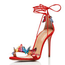 Sandália Salto Agulha de Ailes Étoilées - PasChic