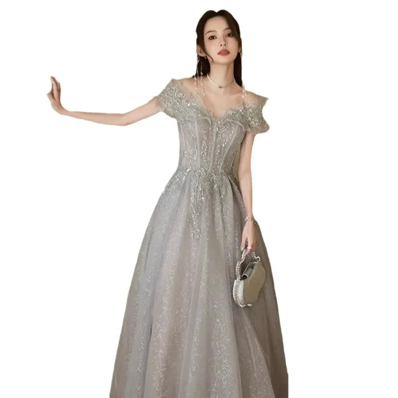 Vestido Longo Princesa Lórien Sparkle - DrèssChic