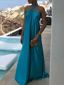 Vestido Longo Despojado Soleil Marin®  - DrèssChic