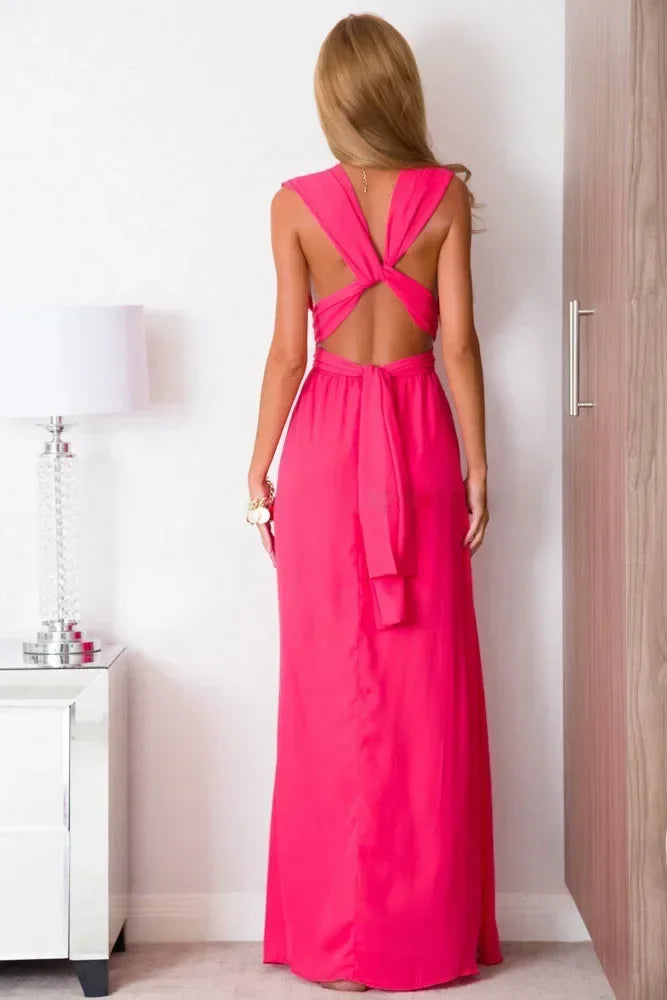 Vestido de Viscolycra Longo Versáli  - DrèssChic®