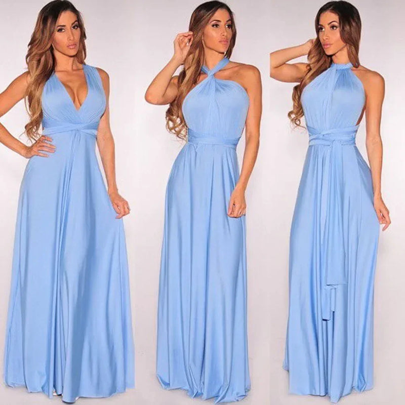 Vestido de Viscolycra Longo Versáli  - DrèssChic®