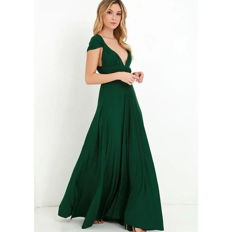 Vestido de Viscolycra Longo Versáli  - DrèssChic®