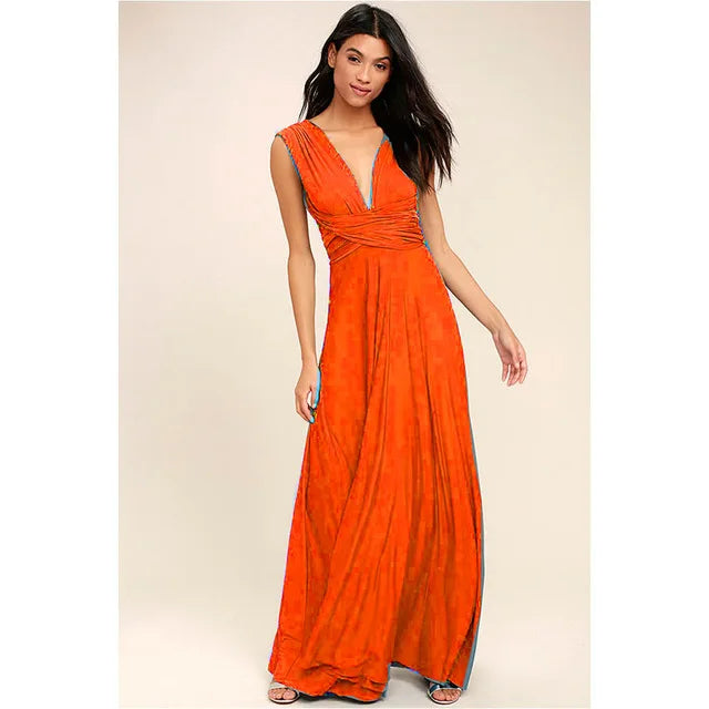 Vestido de Viscolycra Longo Versáli  - DrèssChic®