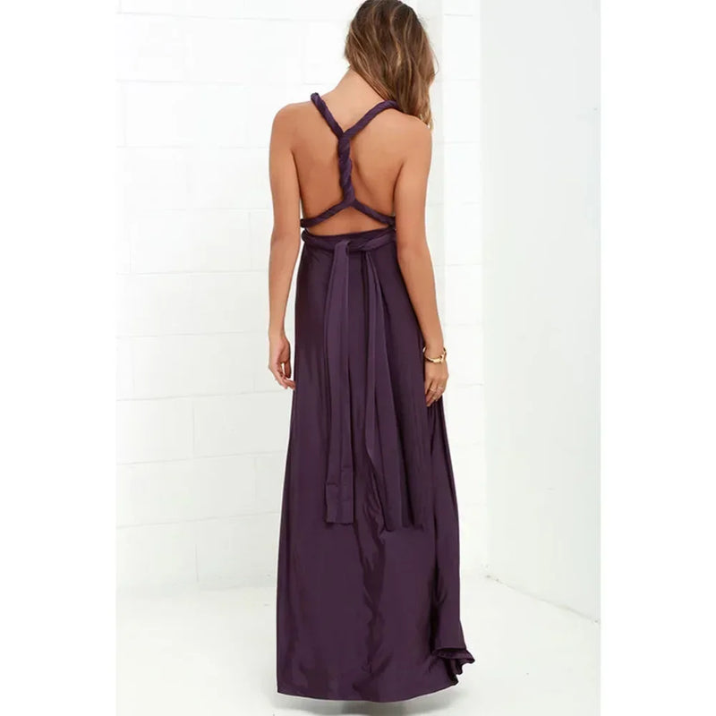 Vestido de Viscolycra Longo Versáli  - DrèssChic®