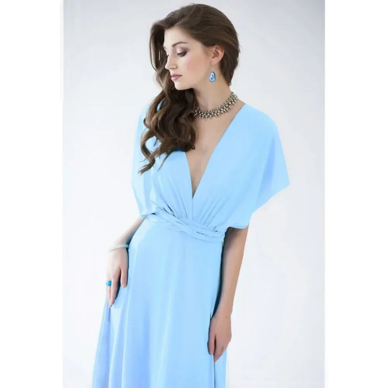 Vestido de Viscolycra Longo Versáli  - DrèssChic®