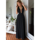 Vestido de Viscolycra Longo Versáli  - DrèssChic®