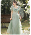 Vestido Longo Clássico Madrinha Belle Vert  - DrèssChic