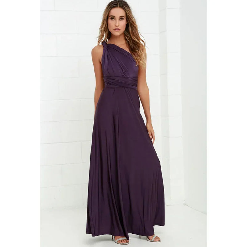 Vestido de Viscolycra Longo Versáli  - DrèssChic®