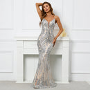 Vestido Longo em Paetê Antonieta - DrèssChic