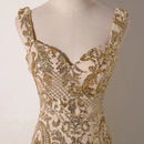 Vestido Longo em Paetê Sirène Royale - DrèssChic