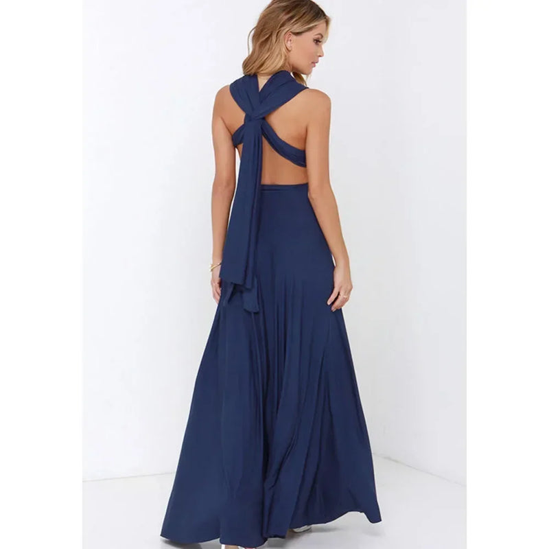 Vestido de Viscolycra Longo Versáli  - DrèssChic®