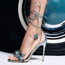 Sandália Salto Agulha de Ailes Étoilées - PasChic