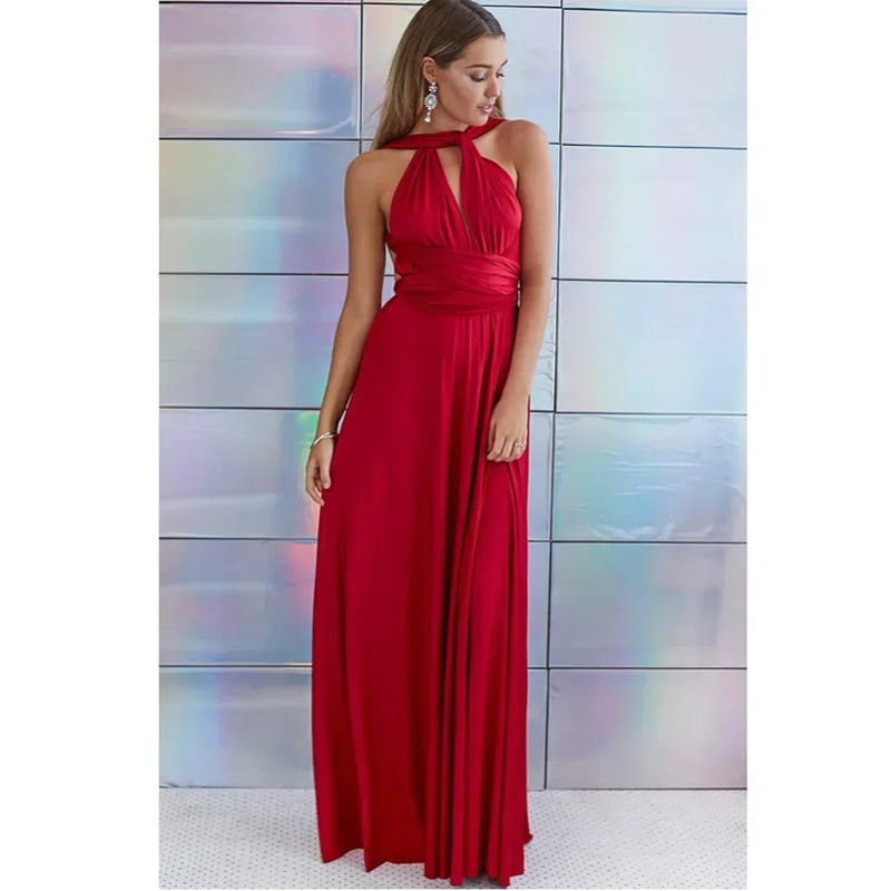 Vestido de Viscolycra Longo Versáli  - DrèssChic®