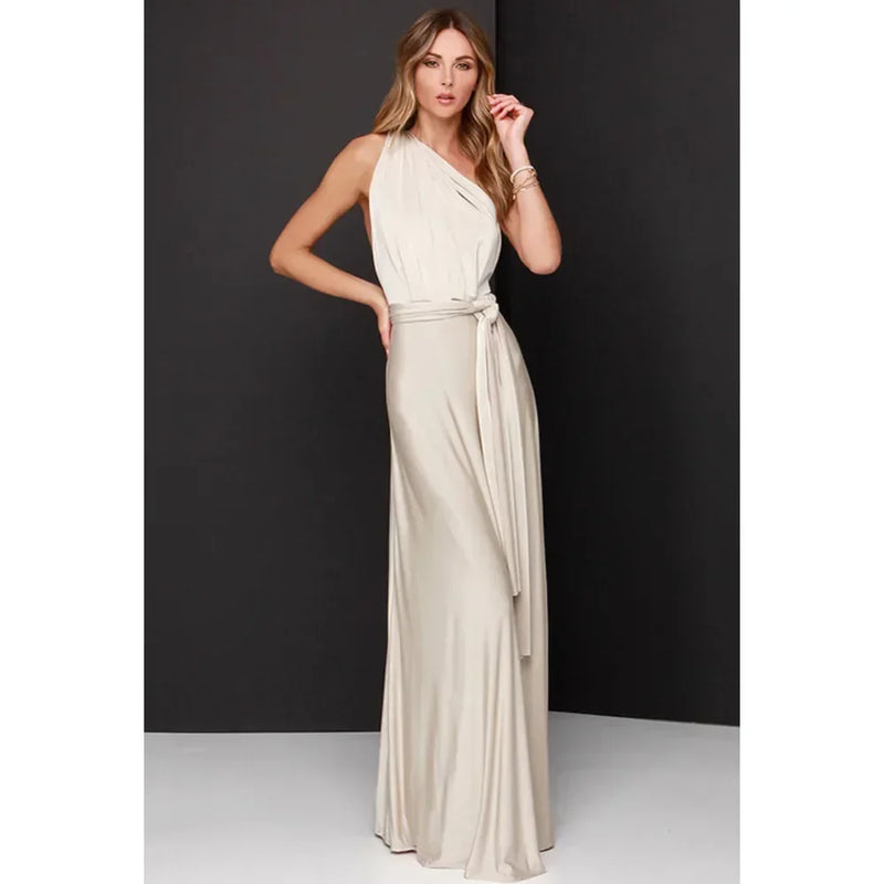 Vestido de Viscolycra Longo Versáli  - DrèssChic®