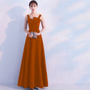 Vestido Longo em Poliéster Élégance Nouée - DrèssChic