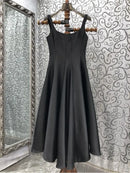 Vestido de Cetim Midi-Longo Realeza Serena  - DrèssChic®