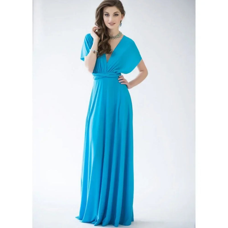 Vestido de Viscolycra Longo Versáli  - DrèssChic®