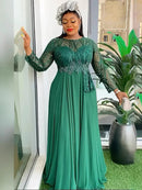 Vestido Longo Clássico  Lueur Céleste   - DrèssChic