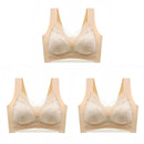 Kit 3 Sutiãs ChicComfort Plus Size - LadyChic