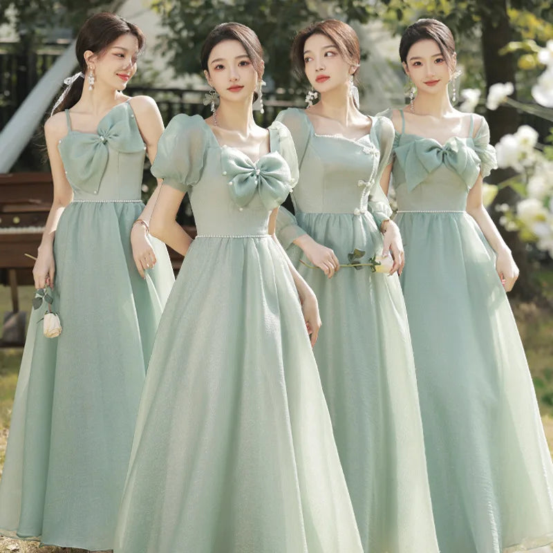 Vestido Longo Clássico Madrinha Belle Vert  - DrèssChic