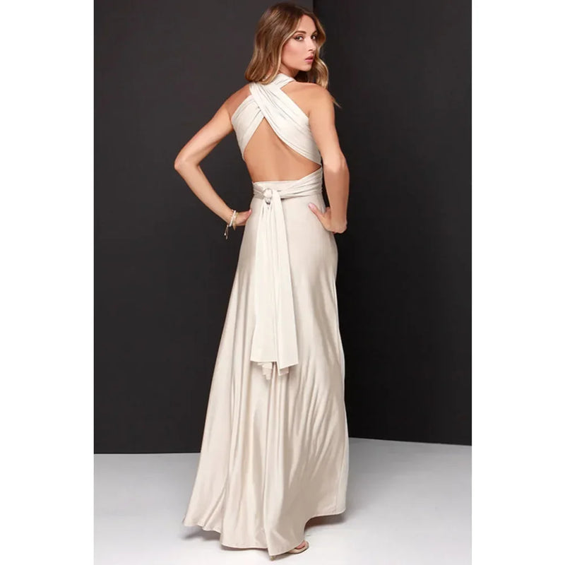 Vestido de Viscolycra Longo Versáli  - DrèssChic®