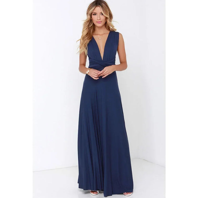 Vestido de Viscolycra Longo Versáli  - DrèssChic®