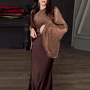 Vestido Midi Elegante e Moderno - Élégance Nocturne®