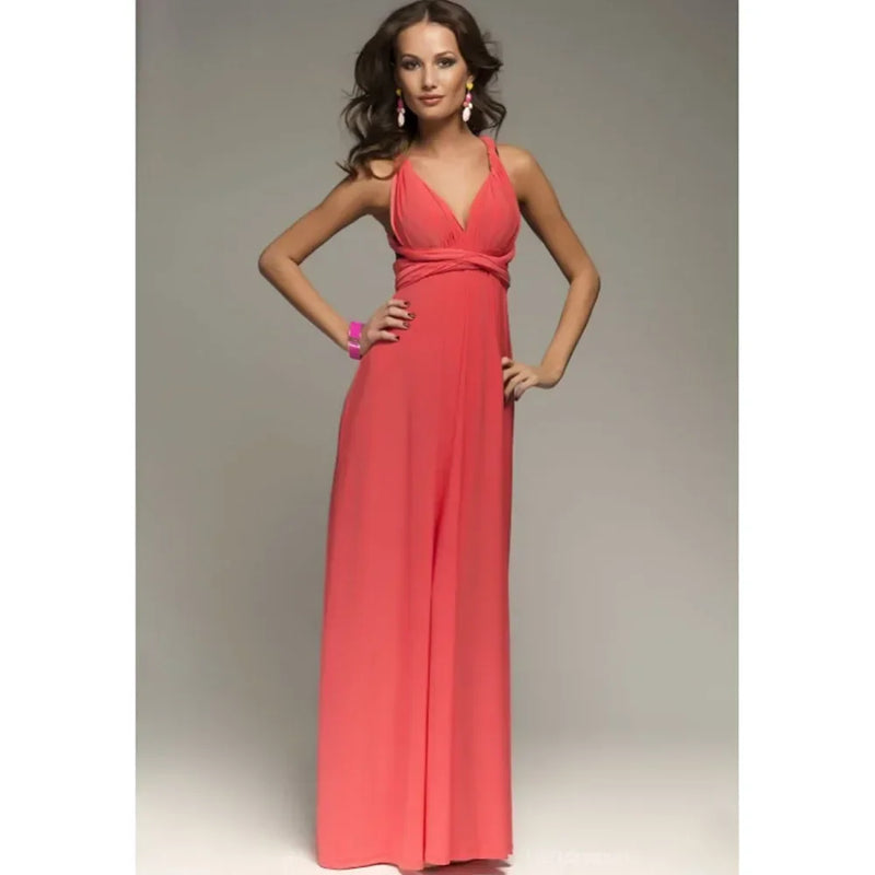 Vestido de Viscolycra Longo Versáli  - DrèssChic®