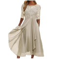 Vestido Bordado Midi-Longo Aurora Eterna  - DrèssChic