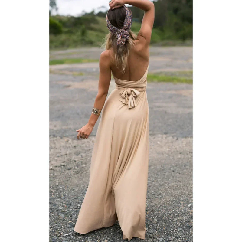 Vestido de Viscolycra Longo Versáli  - DrèssChic®