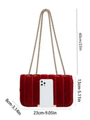 Bolsa Velvet Rouge - ChicBag