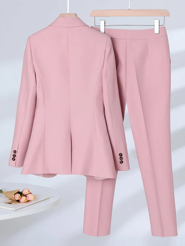 Terninho Feminino Alfaiataria Premium 3 Peças - Dominance Chic®