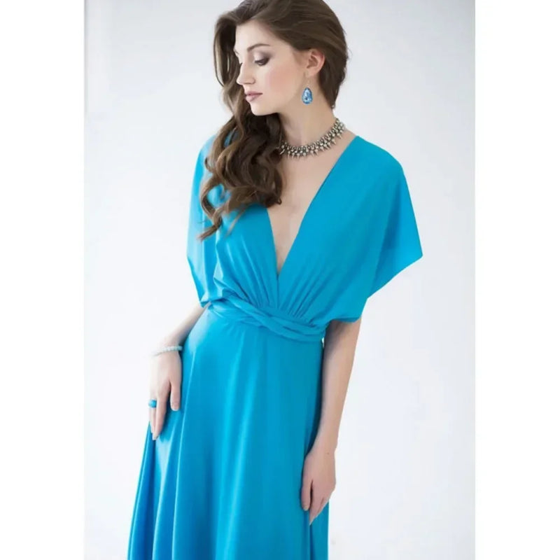 Vestido de Viscolycra Longo Versáli  - DrèssChic®