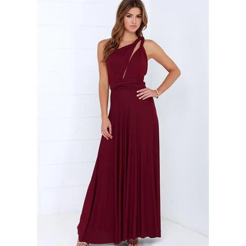 Vestido de Viscolycra Longo Versáli  - DrèssChic®