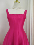 Vestido de Cetim Midi-Longo Realeza Serena  - DrèssChic®