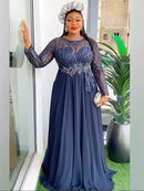 Vestido Longo Clássico  Lueur Céleste   - DrèssChic