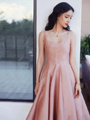 Vestido de Cetim Midi-Longo Realeza Serena  - DrèssChic®