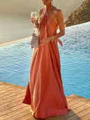 Vestido Longo Despojado Soleil Marin®  - DrèssChic