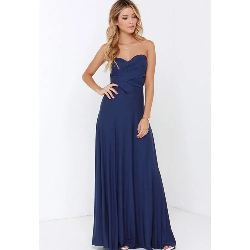 Vestido de Viscolycra Longo Versáli  - DrèssChic®