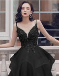 ZJ4043 Sexy Spaghetti Strap Evening Dresses 2024 Mermaid Prom Growns Formal Tulle Sleeveless Fashionable Party