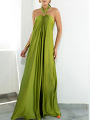 Vestido Longo Despojado Soleil Marin®  - DrèssChic