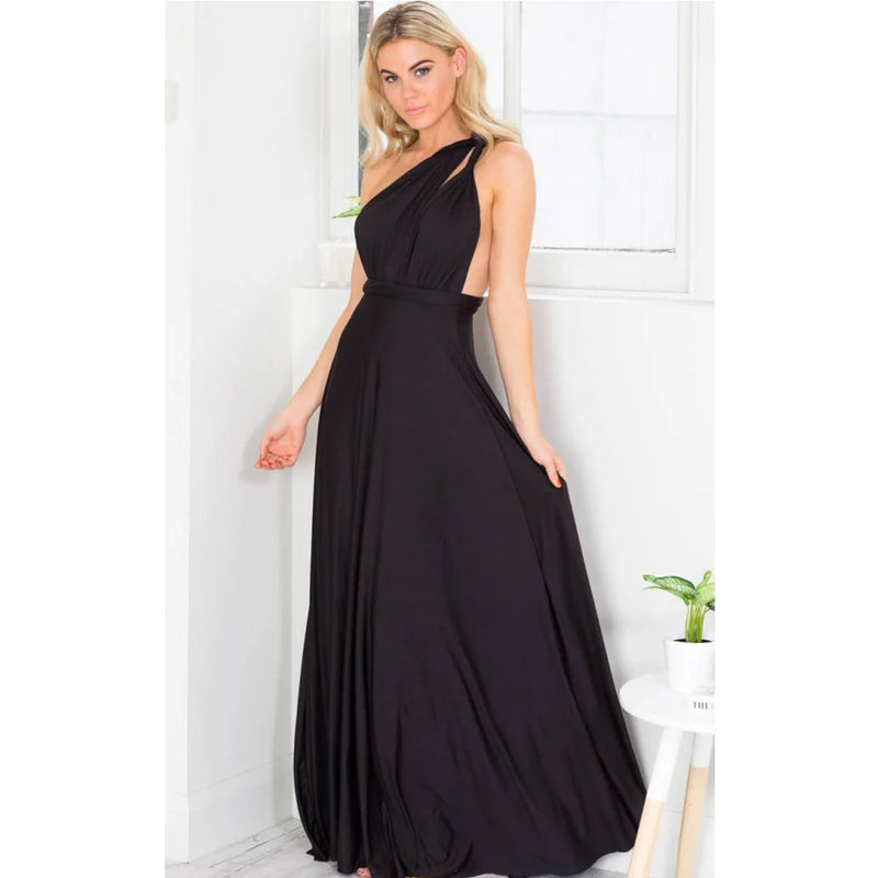 Vestido de Viscolycra Longo Versáli  - DrèssChic®