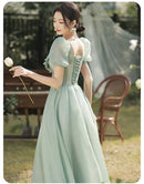 Vestido Longo Clássico Madrinha Belle Vert  - DrèssChic